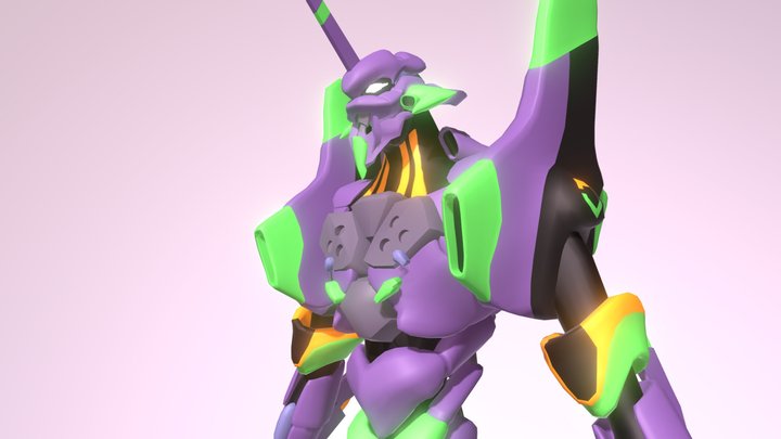 EVA01 3D Model
