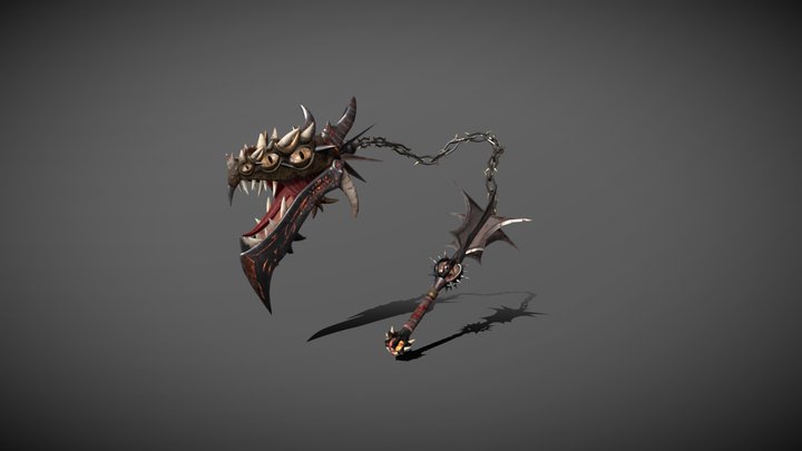 龙头锤 3D Model