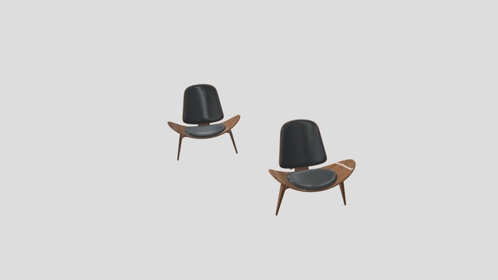 Silla moderna 3D Model