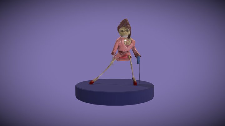 Diva skeleton 3D Model