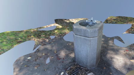Water Fountain Obj(1) 3D Model