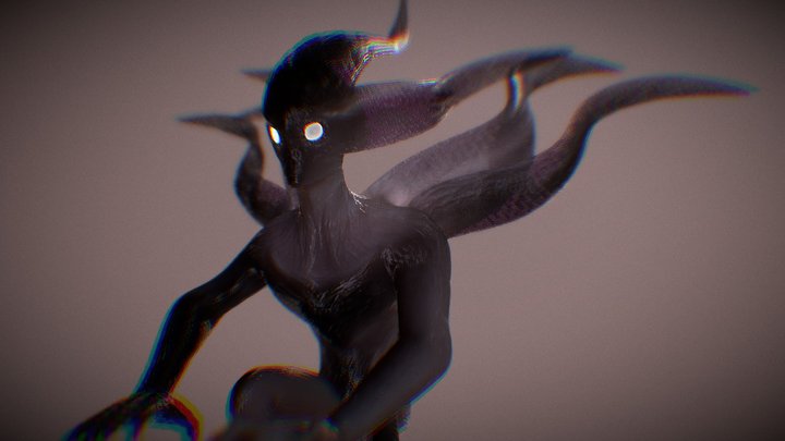 Criatura Enjambre 3D Model