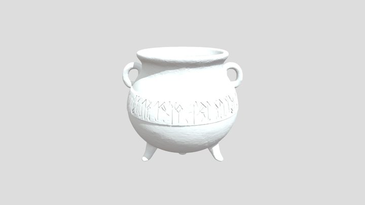 Mystic Cauldron 3D Model