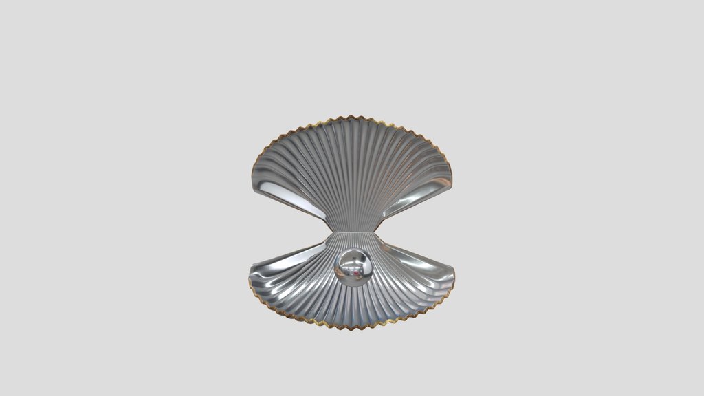 Sea Shell With Pearl