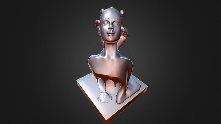 Melting head 3D Model