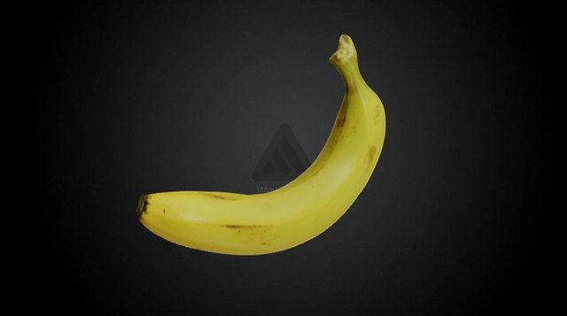 Banana 01 3D Model