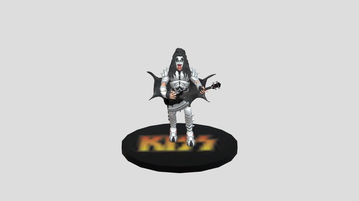 Gene Simmons - DC Universe Online 3D Model