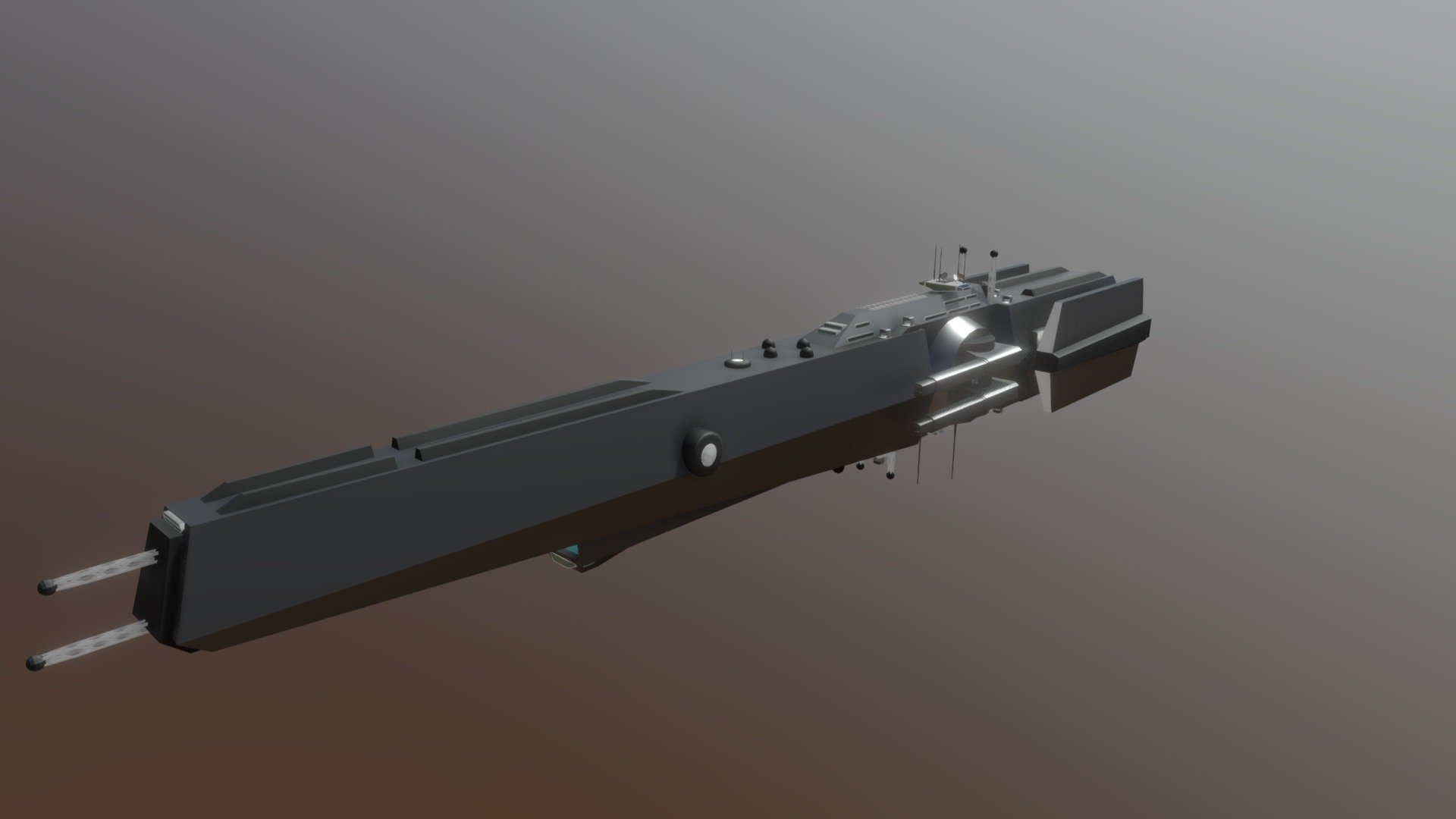 Neptune Class Blockade Cruiser - 3D model by Peter Primini ...