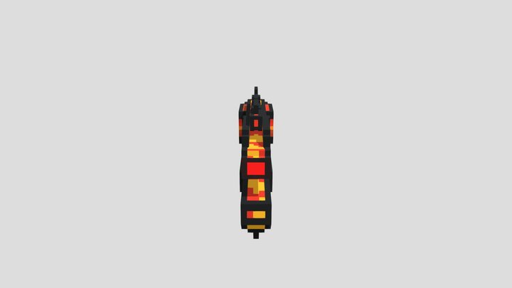 Dragon Breath Model Pixel Gun 3D 3D Model