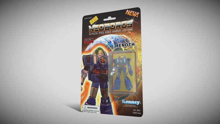 Packaged Xenoth 3D Model