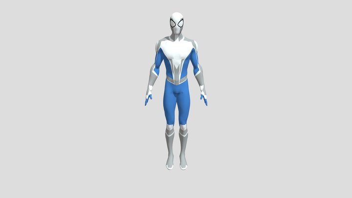 Spideys New Suit 3D Model