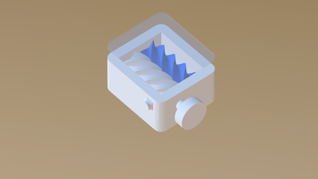 Twin Screw Compressor - 3D model by AikHauKhaw [f9fcb07] - Sketchfab