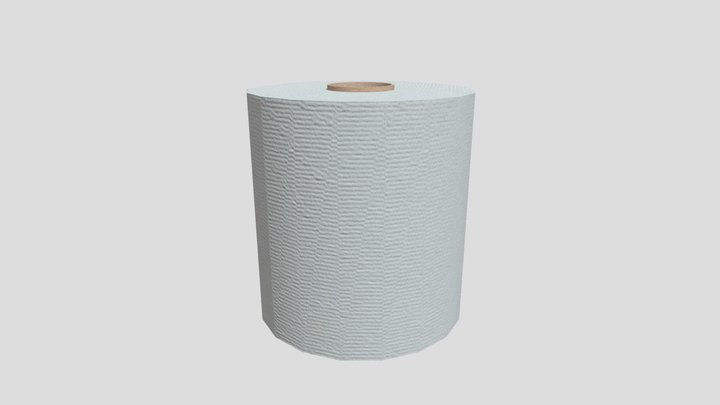 Toilet Roll 3D Model