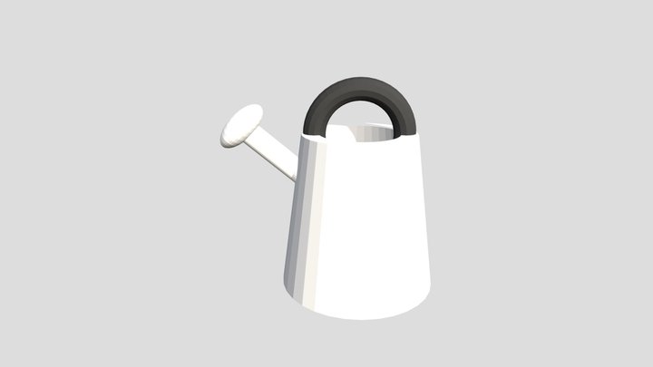 BasicWaterCan 1 With materials [might change ] 3D Model