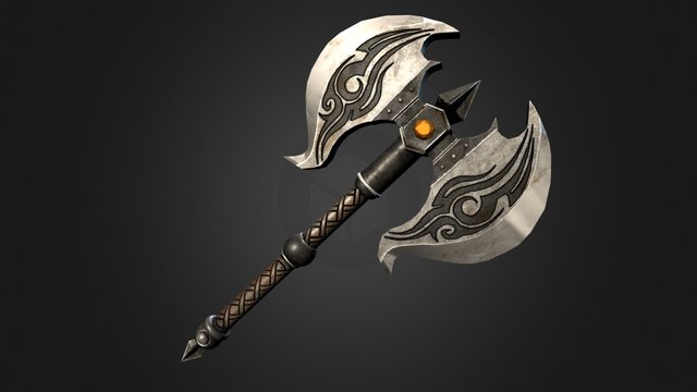 Dullahan's Axe 3D Model