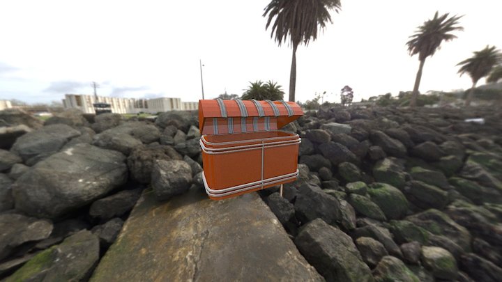 Chest Model 3D Model