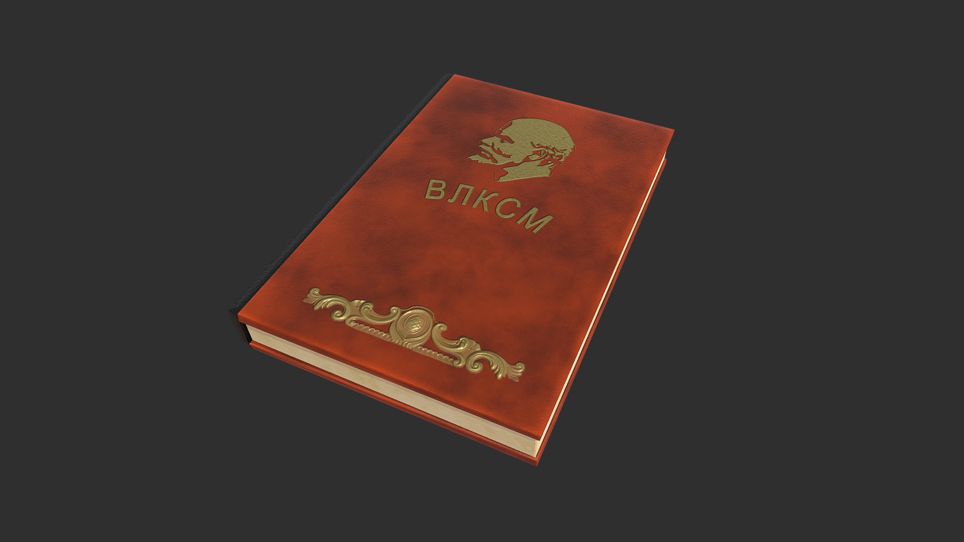 Soviet Notebook - Buy Royalty Free 3D model by Daniela Ortiz (@3daniela ...