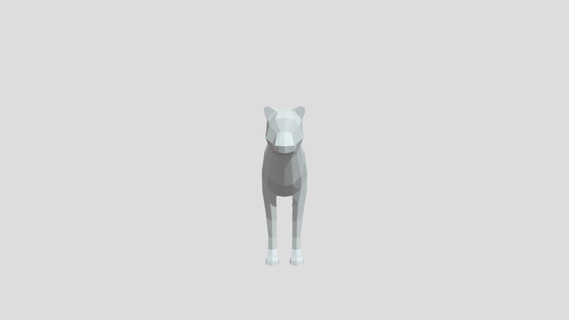 Cheetah from Poly by Google