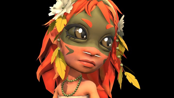 Caipora 3D Model
