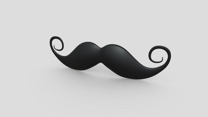 Mustache – Gratis 3D-model STL
