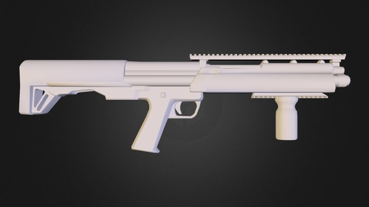 shotgun.obj 3D Model