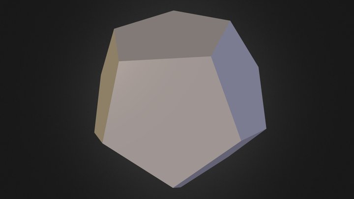 dodecahedron.obj 3D Model