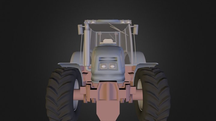 tractor.3DS 3D Model