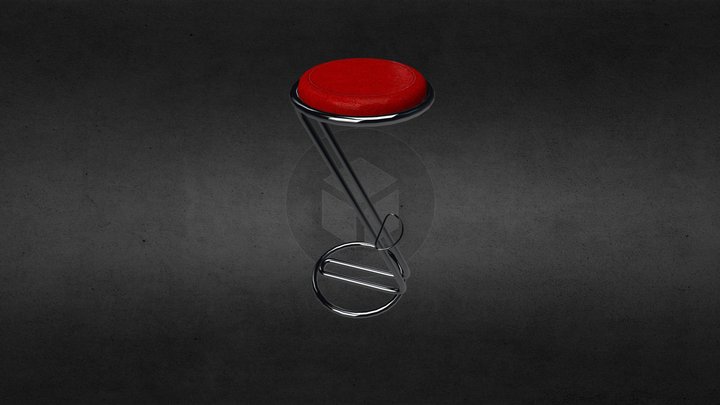 Stool 3D Model