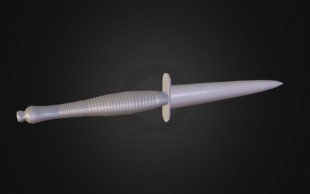 Fairbainr Skyes Dagger WIP 3D Model