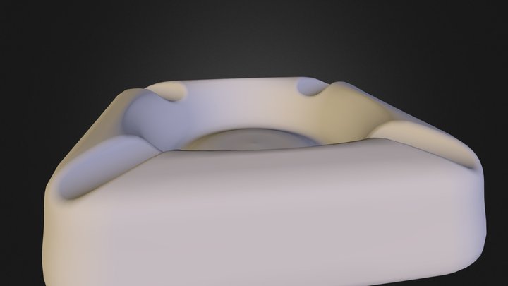 ahstray.obj 3D Model