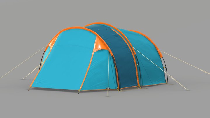 Trekking Tent 3D Model