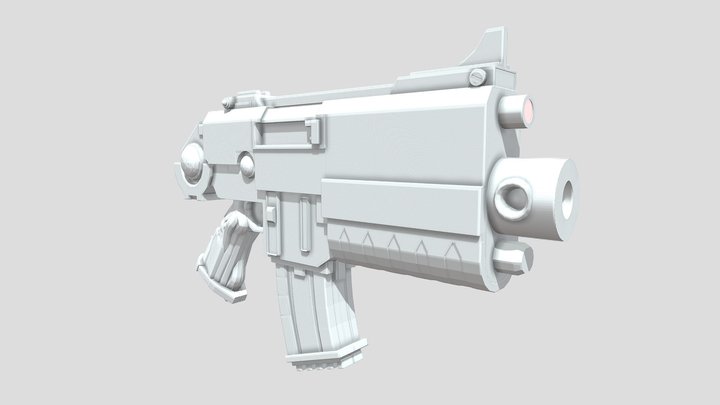 Bolter Rifle (Warhammer 40k) 3D Model