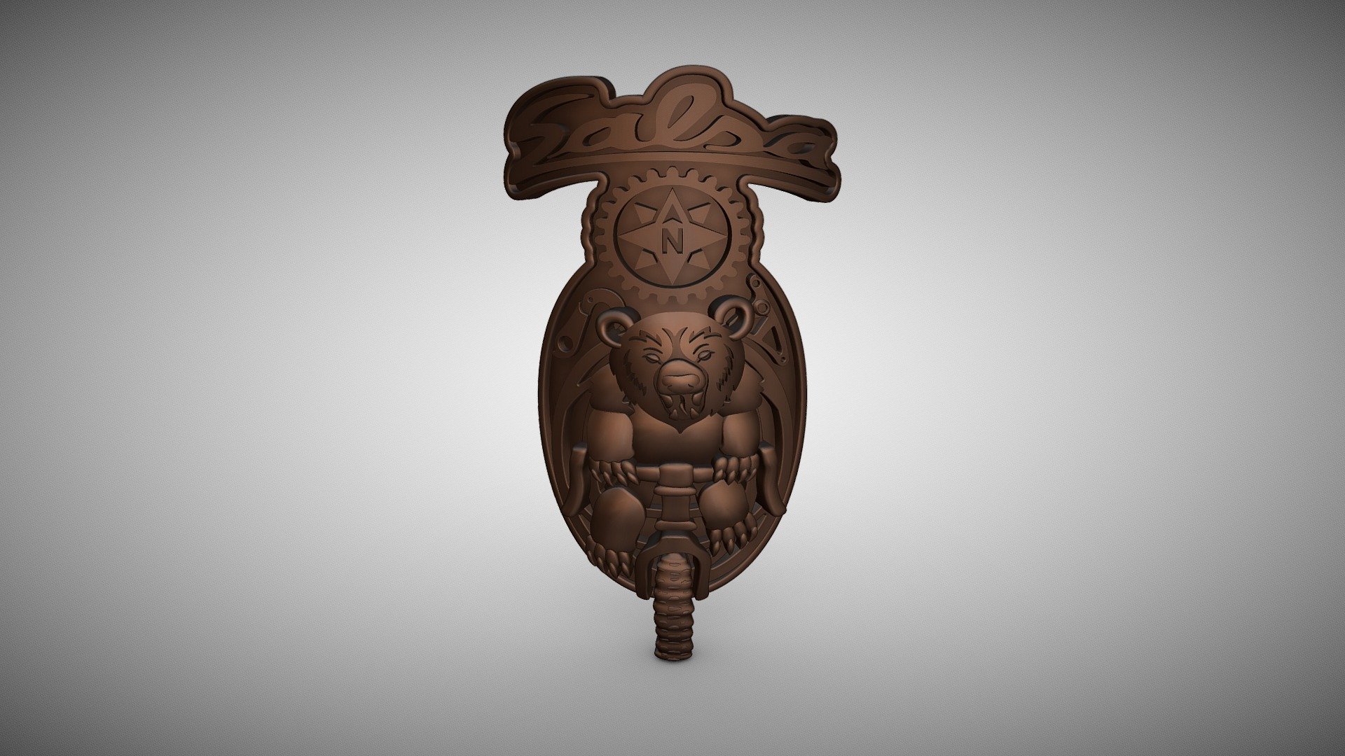 Salsa Bear Badge