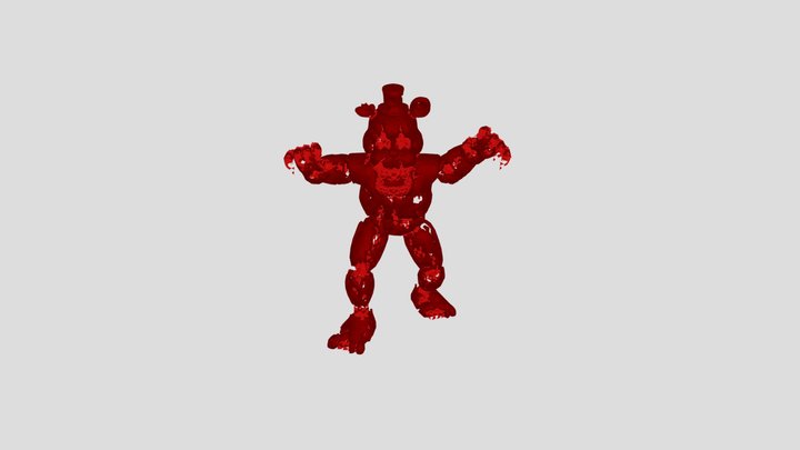 Bloodless Freddy First Form 3D Model