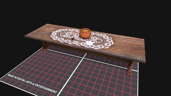 Grandmas House - 3 simple props 3D Model