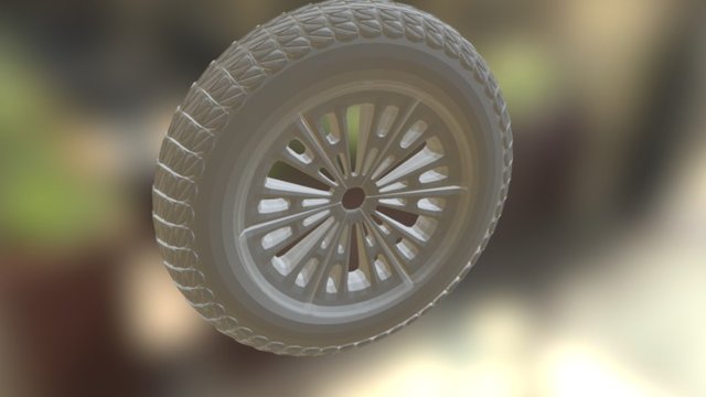 Tire Exercise 3D Model