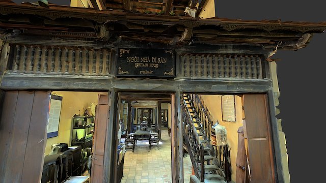 Hanoi Ancient House - 87 Ma May 3D Model
