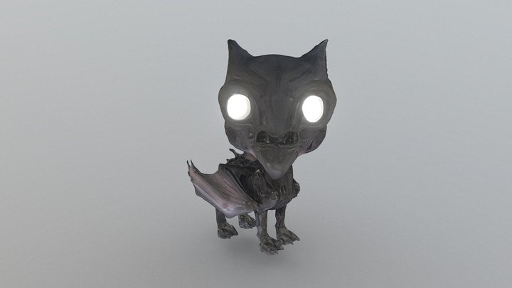 Thestral 3D Model