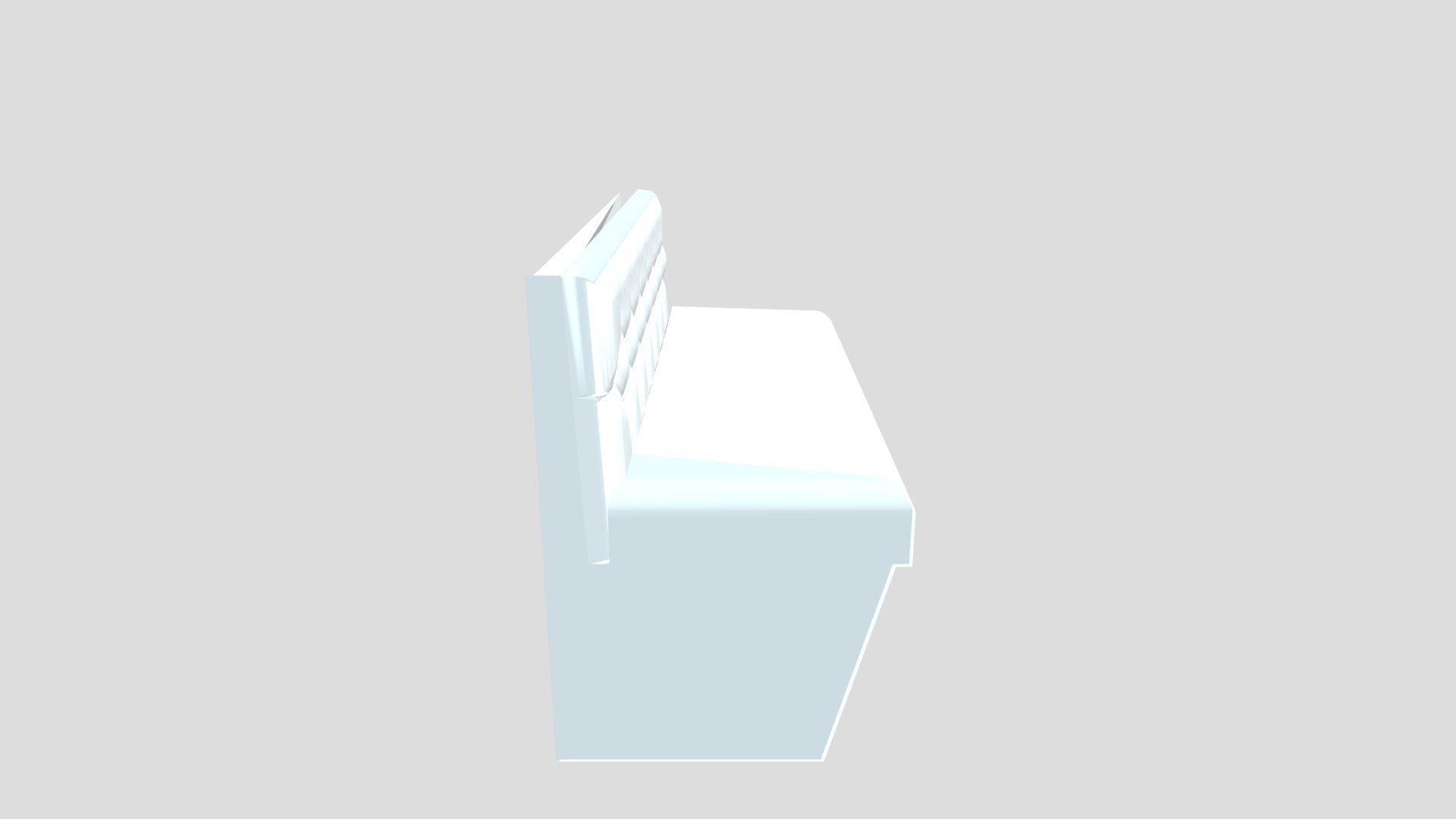 Banquette End