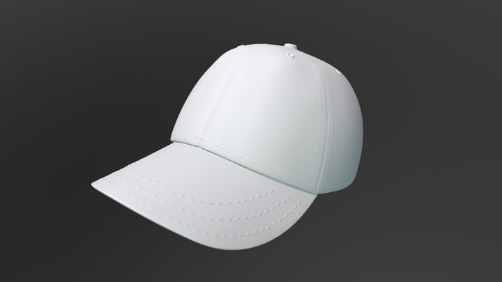 HP Baseball cap 3D Model