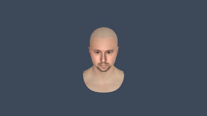 Full head. 3D Model