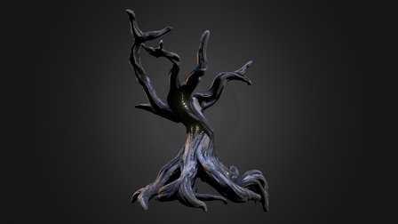 Arbre mort / Dead tree 3D Model