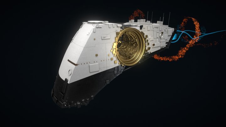XYZ School [Daily 4/5] [Heart of Gold] 3D Model