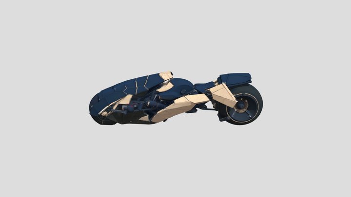 Super bike racing 3D Model