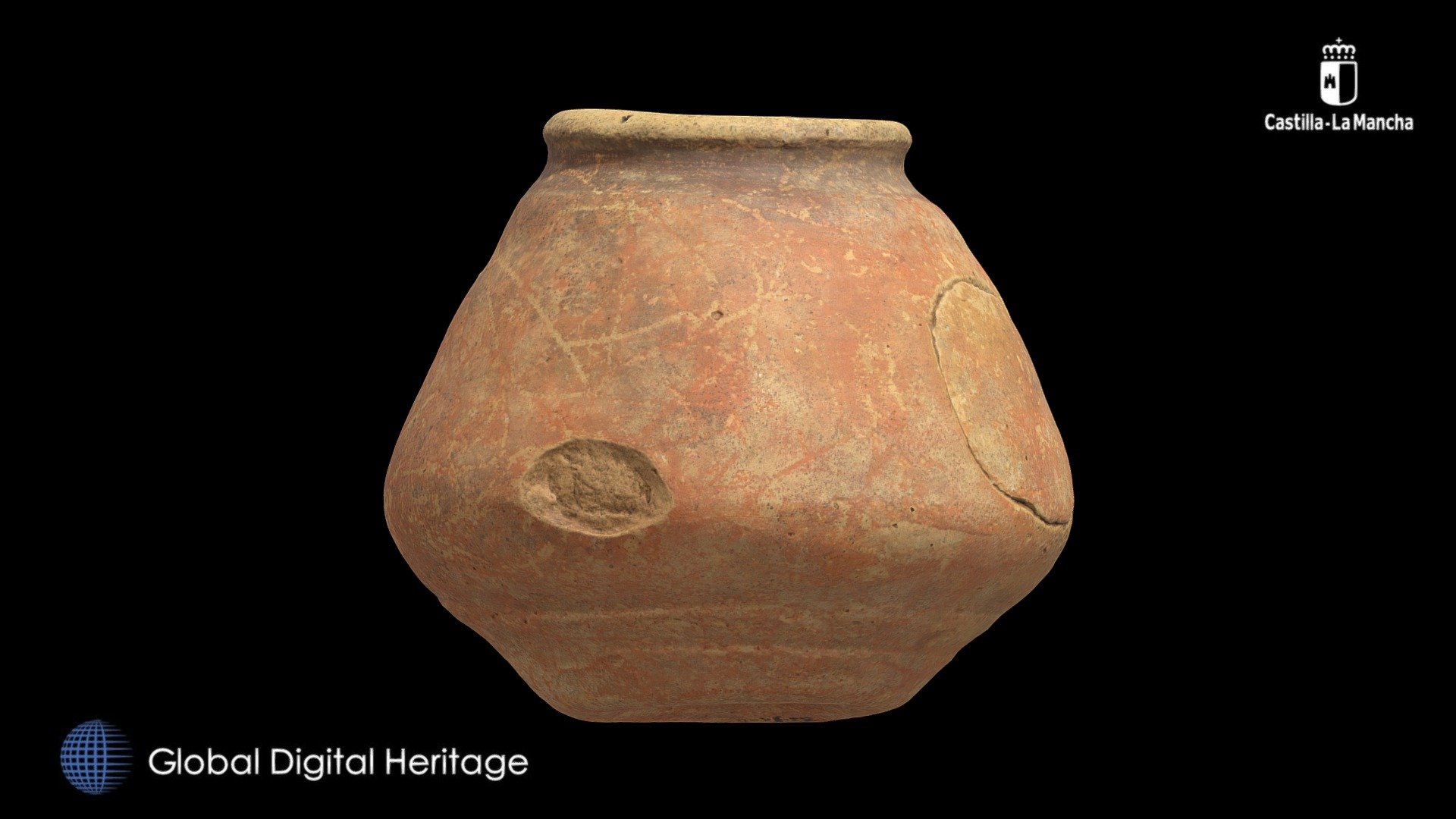 Ceramic ointment, Cerro de las Cabezas Download Free 3D model by