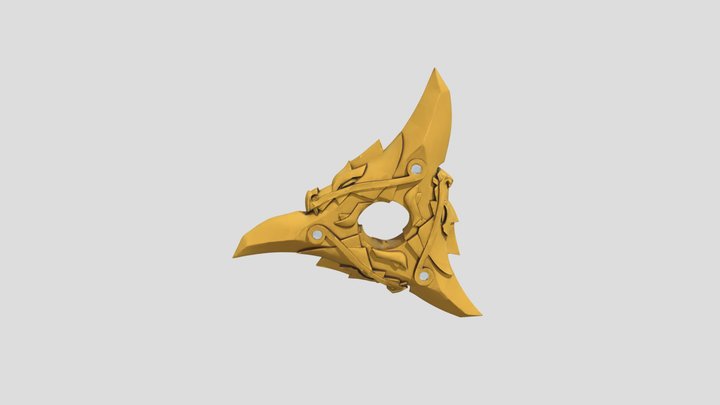 Zane's Shuriken 3D Model