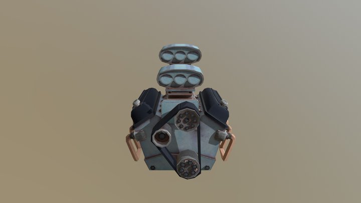 Engine 3D Model