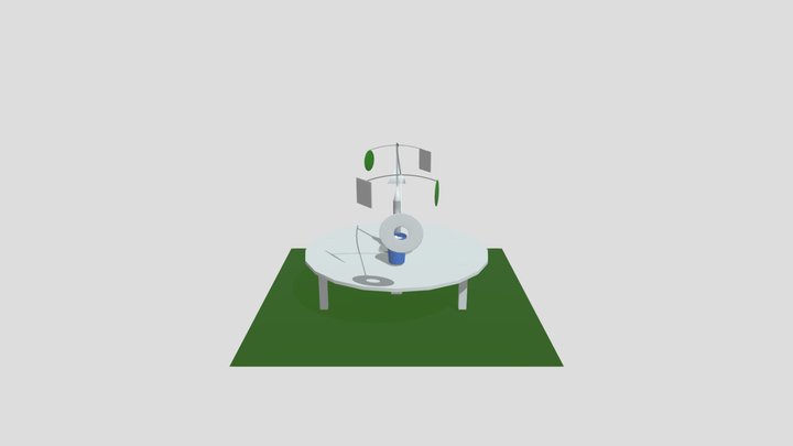 Kinetic Art Conceptual BBQ (Spring 2020) 3D Model