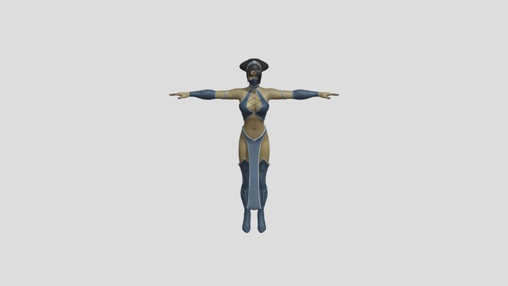 kitana 3D Model