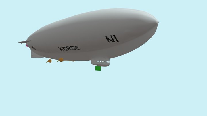 Airship NORGE - 1926 3D Model